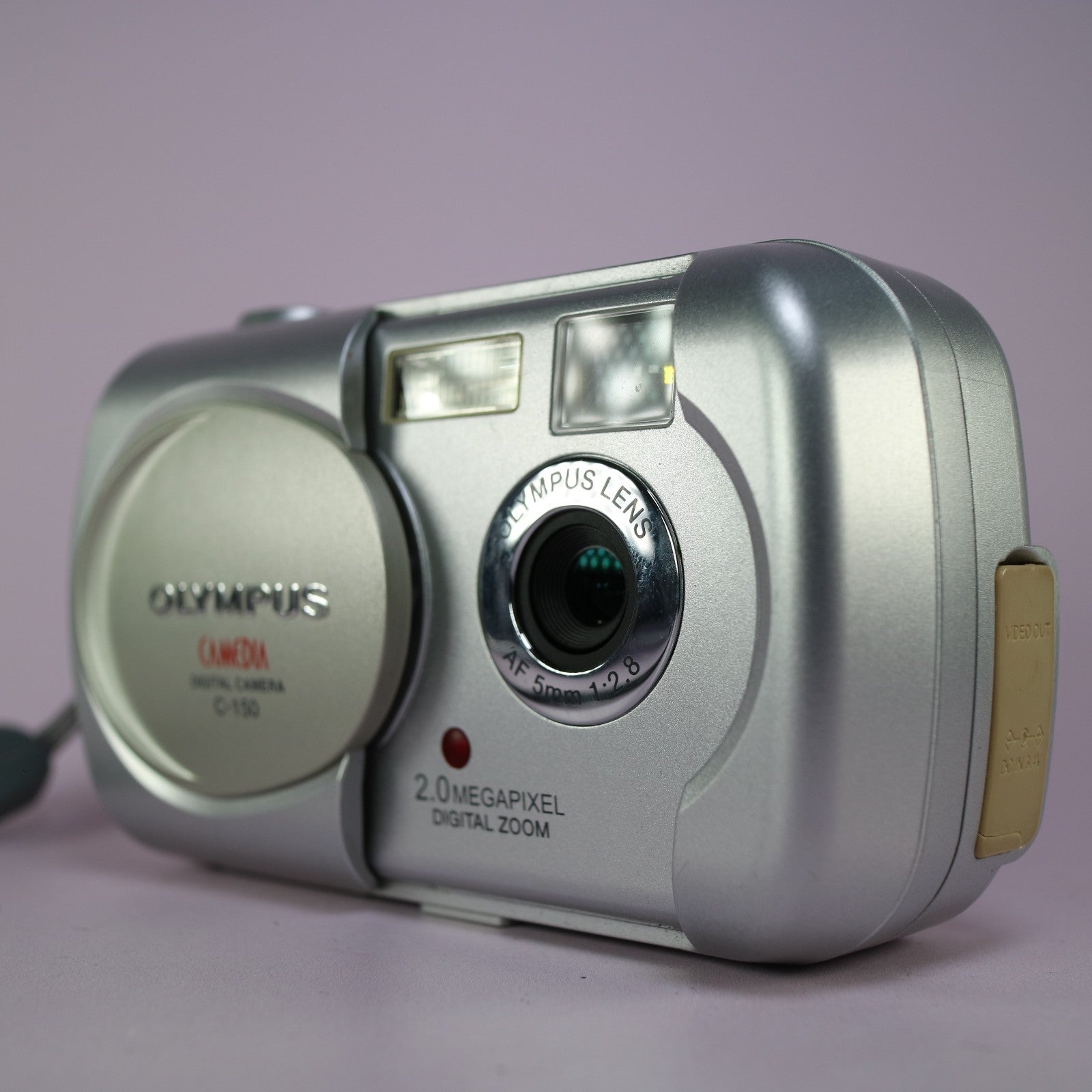 Olympus Digital Camera Camedia C-150 2.0MP Silver Tested