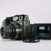 Nikon Digital Camera Coolpix 5000 5.1MP Flip Screen Black Tested Full Set