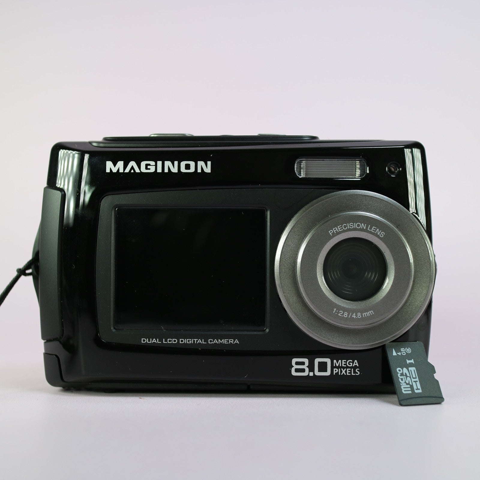 Maginon Digital Camera 8.0MP Underwater Selfie Screen Black Tested