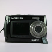 Maginon Digital Camera 8.0MP Underwater Selfie Screen Black Tested