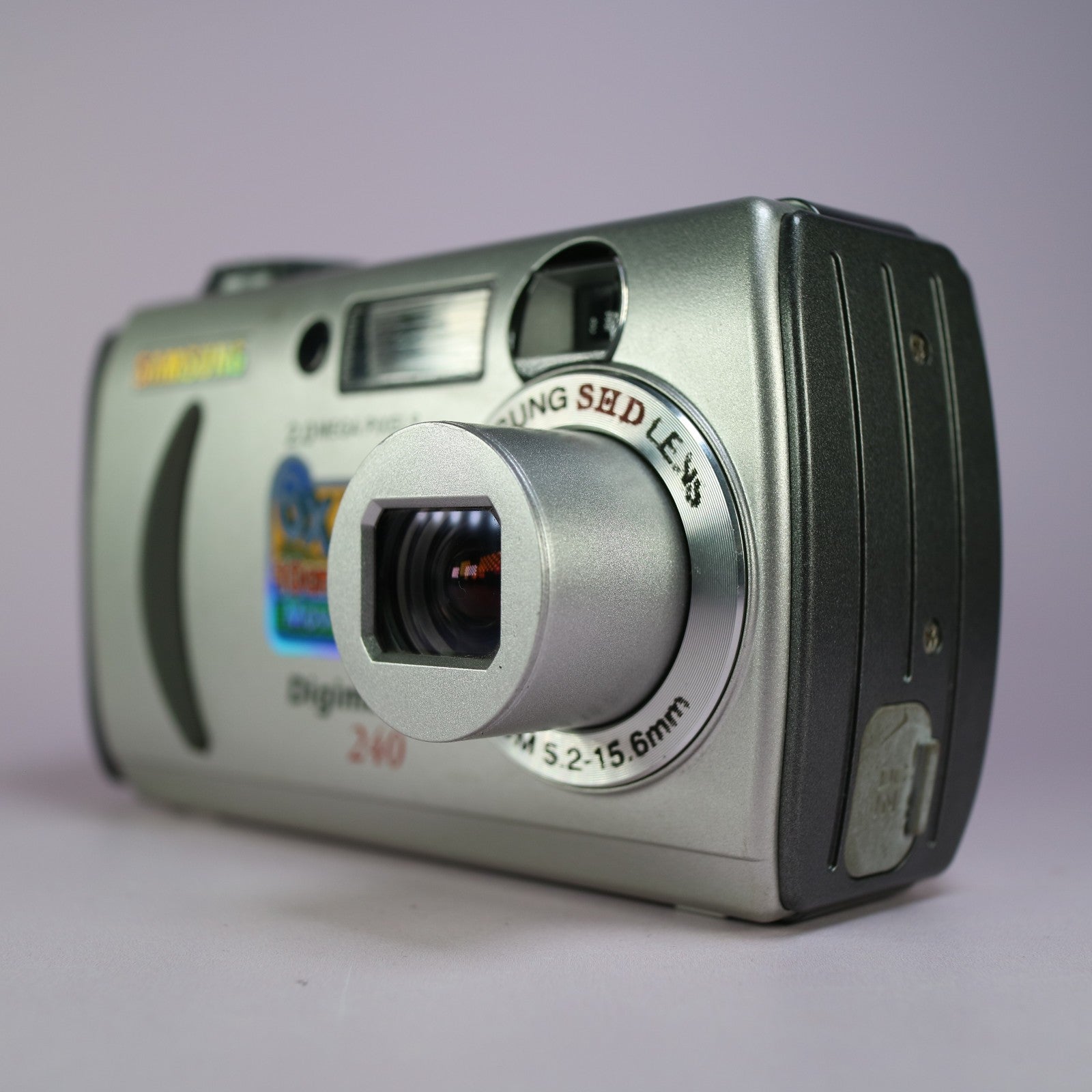 Samsung Digital Camera Digimax 240 2.0MP Silver Tested