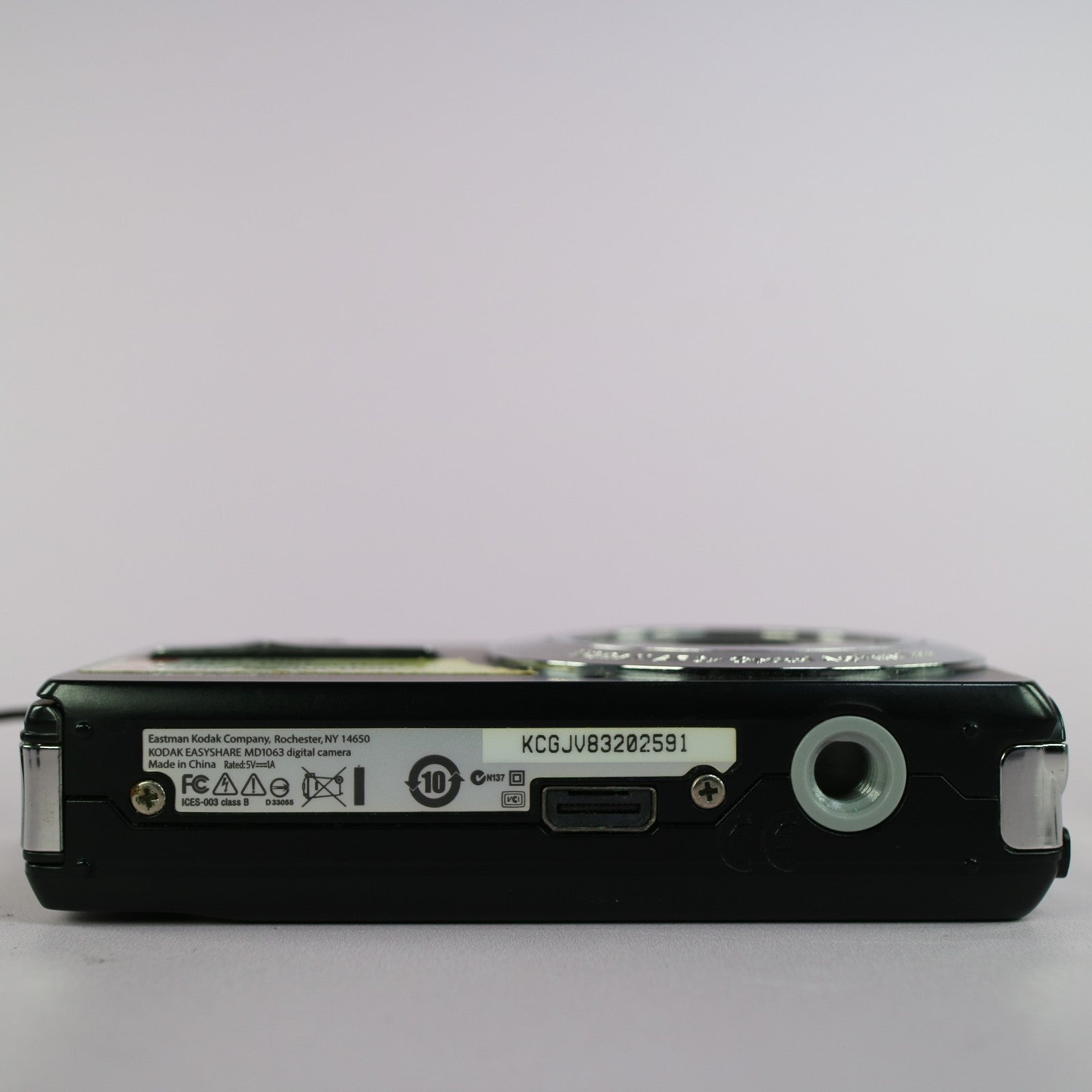 Kodak Digital Camera EasyShare MD1063 10.3MP Black Tested Full Working Set