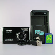 Vivitar Digital Camera Vivicam 8010 8.0MP Black Tested