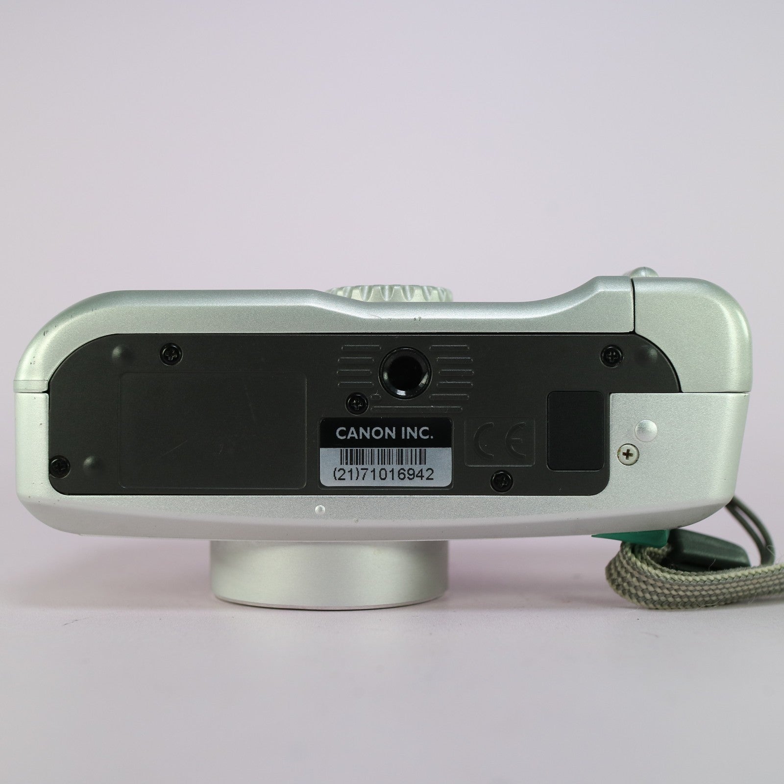 Canon Prima Super 155 35mm Film Point and Shoot Camera Silver Tested