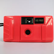 Unbranded 110 Pro 110mm Film Point and Shoot Camera Red Tested