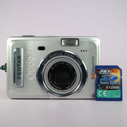 Pentax Optio S60 6.0MP Compact Digital Camera Silver Tested