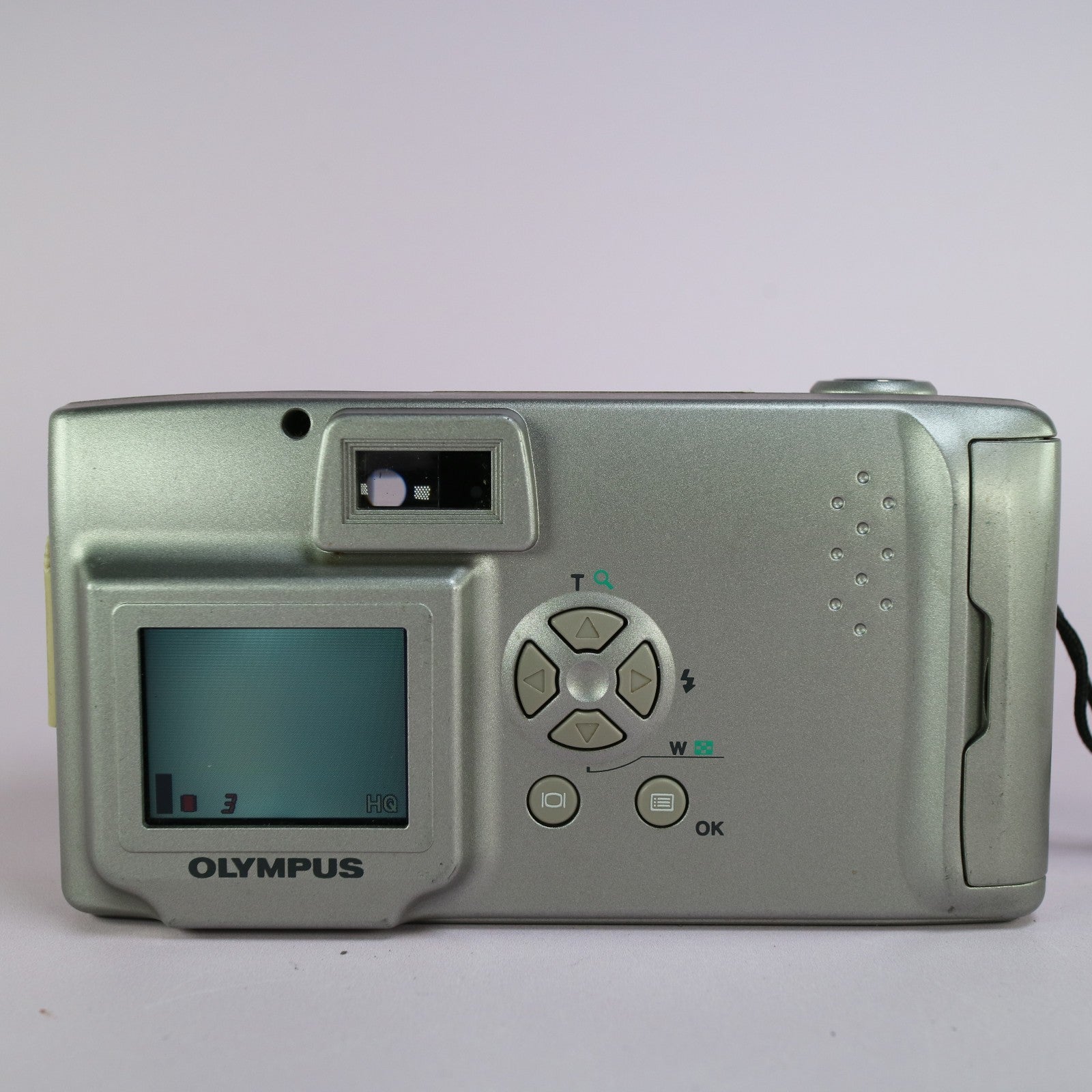 Olympus Digital Camera Camedia C-100 1.3MP Silver Tested