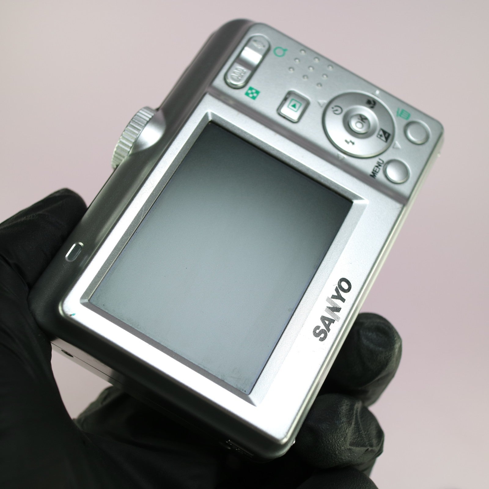 Sanyo VPC-S600 6.0MP Compact Digital Camera Silver Tested