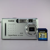 Konica Digital Camera Revio KD-220Z 2.0MP Silver Tested