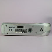 Sony Cybershot DSC-P100 5.1 MP Digital Camera Silver Tested W/ Battery + Charger