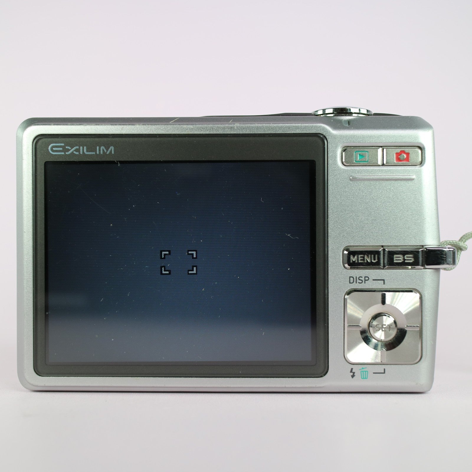 Casio Digital Camera Exilim EX-Z500 5.0MP Silver Tested Full Working Set