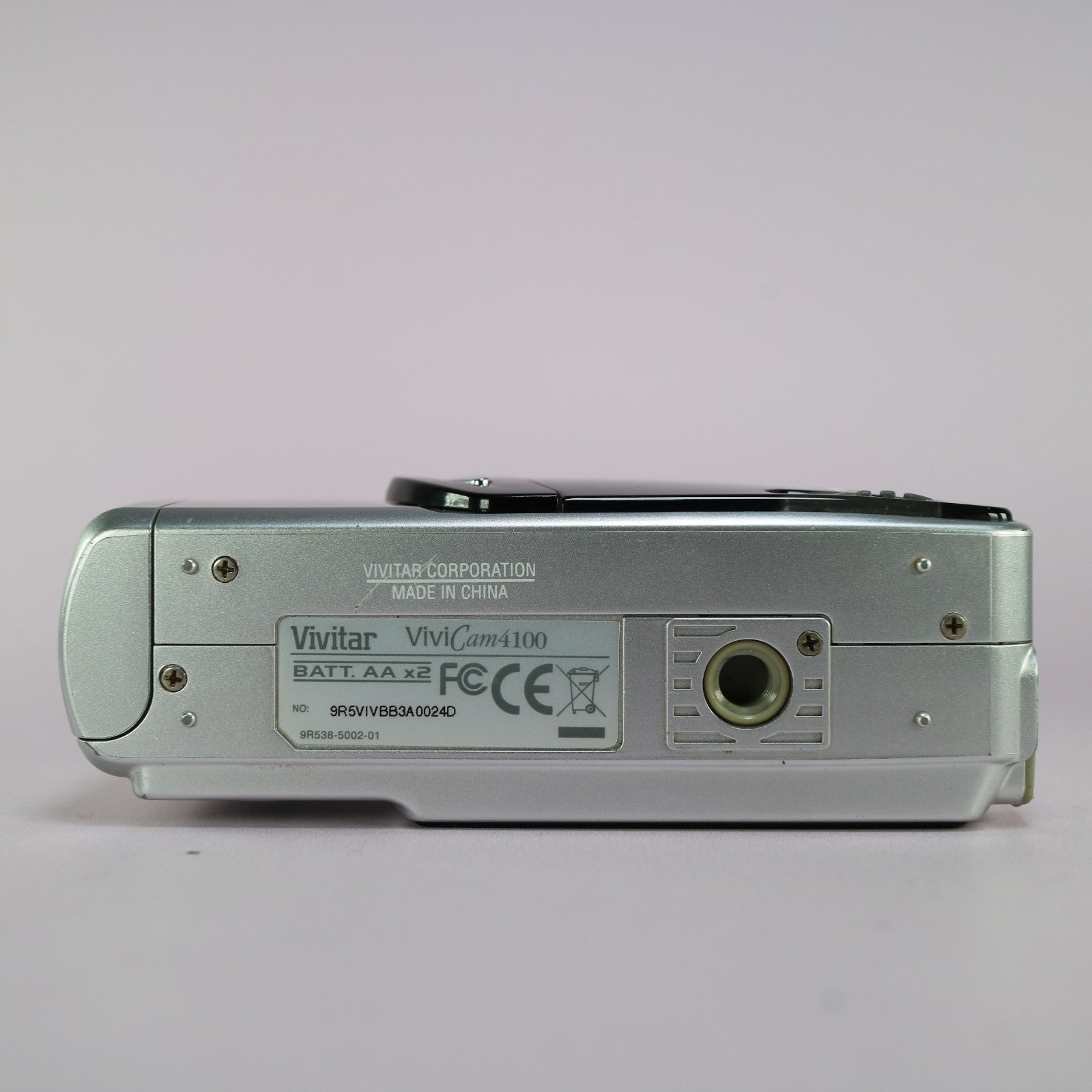 Vivitar Vivicam 4100 4.0MP Compact Digital Camera Black Tested