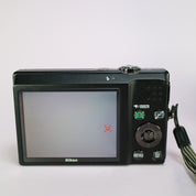 Nikon Digital Camera Coolpix S570 12.0MP Black Tested Full Working Set