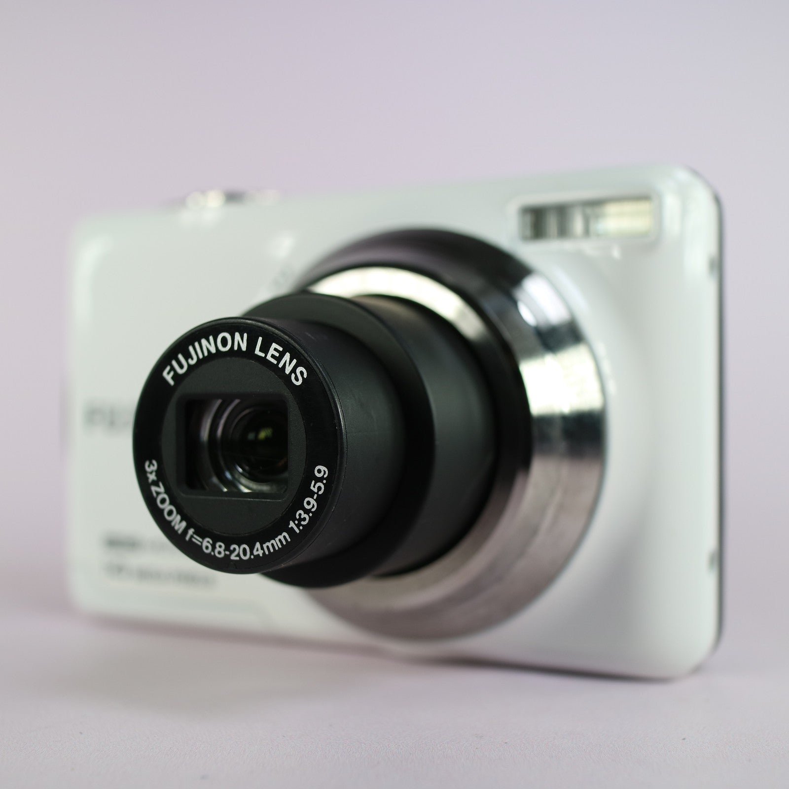 Fujifilm Digital Camera FinePix JV500 14.0MP White Tested Full Working Set