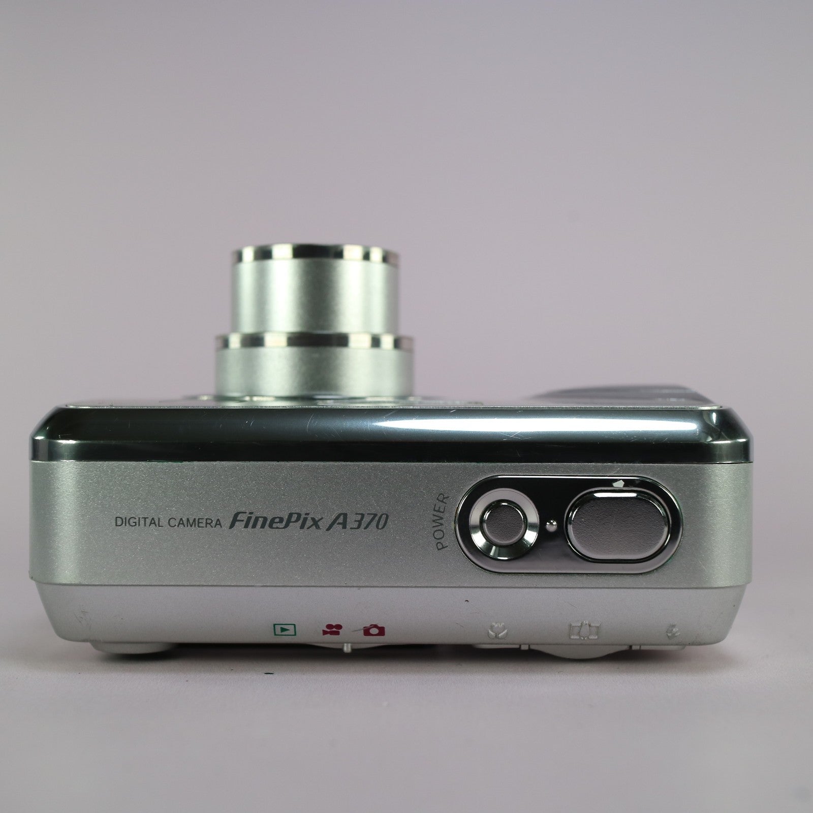 Fujifilm Digital Camera FinePix A370 5.2MP Silver Tested