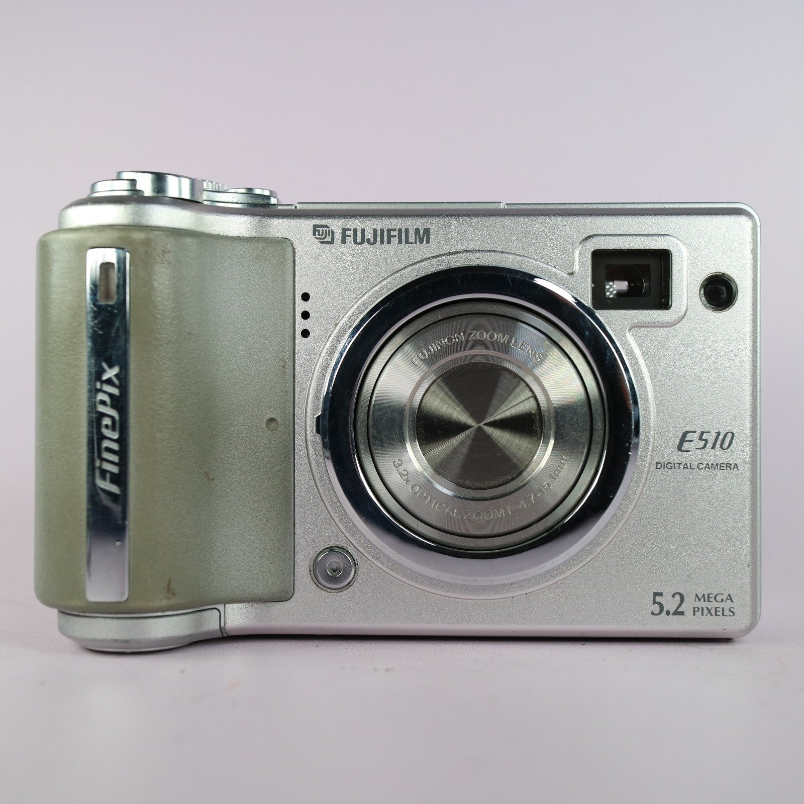 Fujifilm Digital Camera FinePix E510 5.2MP Silver Tested – Digicam