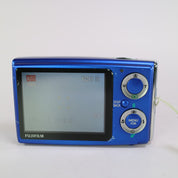 Fujifilm Digital Camera FinePix Z10fd 7.2MP Blue Tested Full Working Set