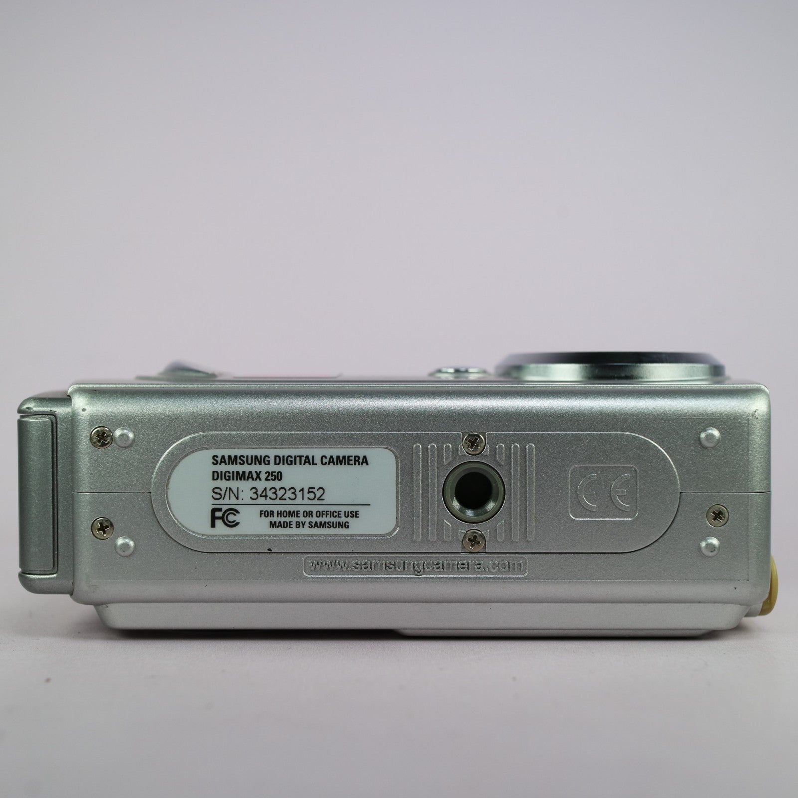 Samsung Digital Camera Digimax 250 2.1MP Silver Tested