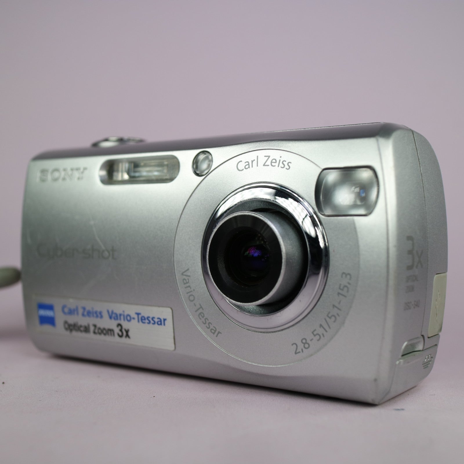 Sony Digital Camera Cybershot DSC-S40 4.1MP Silver Tested