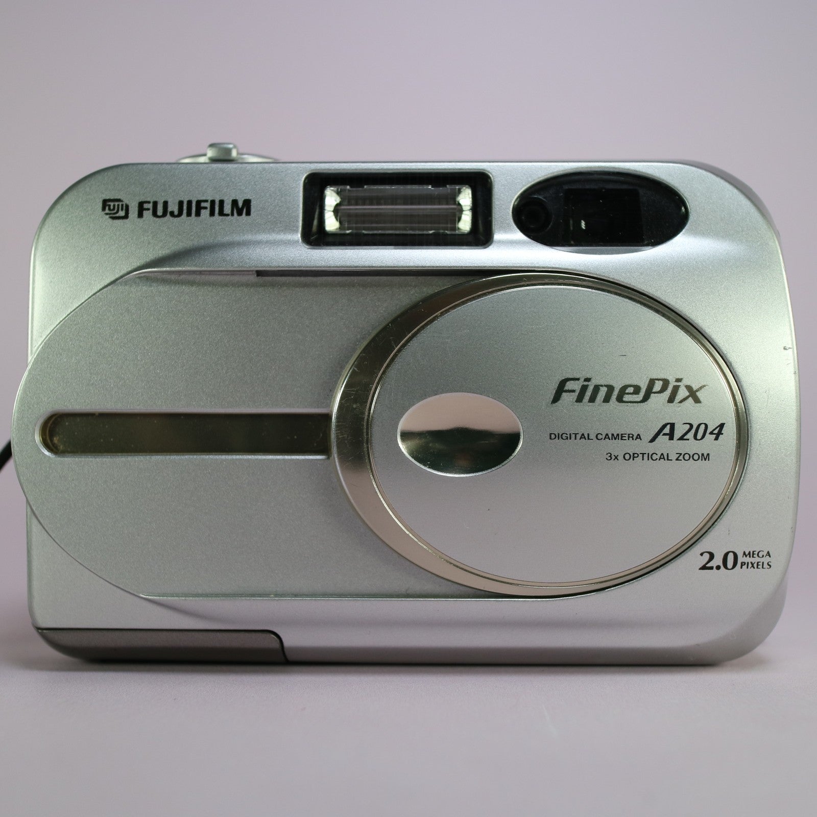 Fujifilm Digital Camera FinePix A204 2.0MP Silver Tested