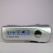 Olympus Camedia D-435 5.1MP Compact Digital Camera Silver Tested With xD Card