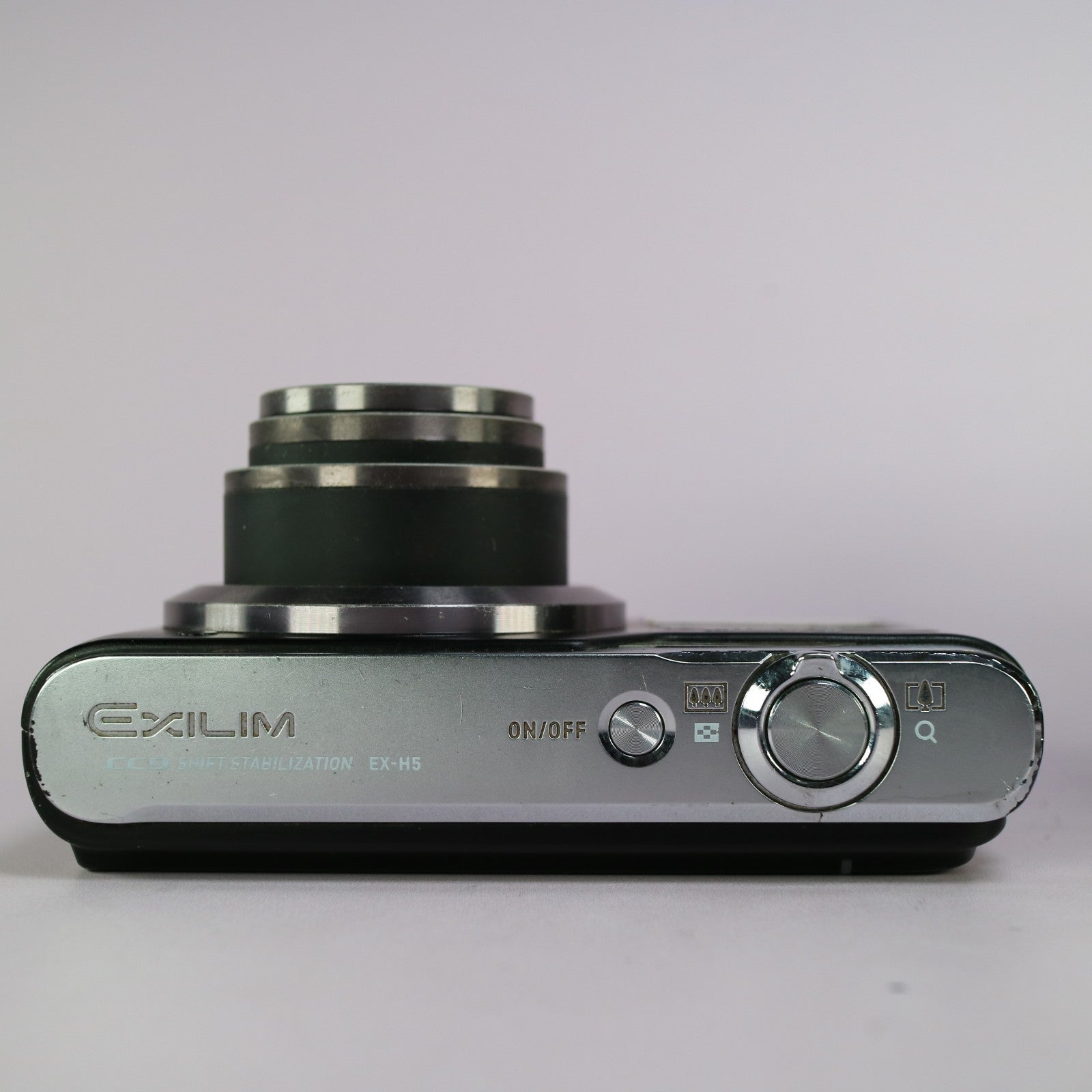 Casio Digital Camera Exilim EX-H5 12.1MP Black Tested Full Working Set