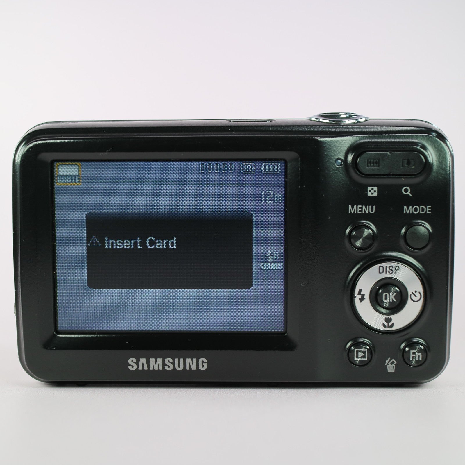 Samsung Digital Camera ES80 12.2MP Silver Tested Full Working Set