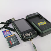 Casio Digital Camera Exilim EX-Z115 10.1MP Black Tested Full Working Set