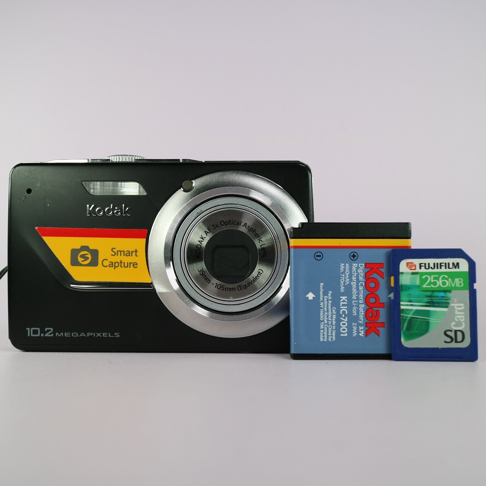 Kodak Digital Camera EasyShare M340 10.2MP Black Tested Full Working Set