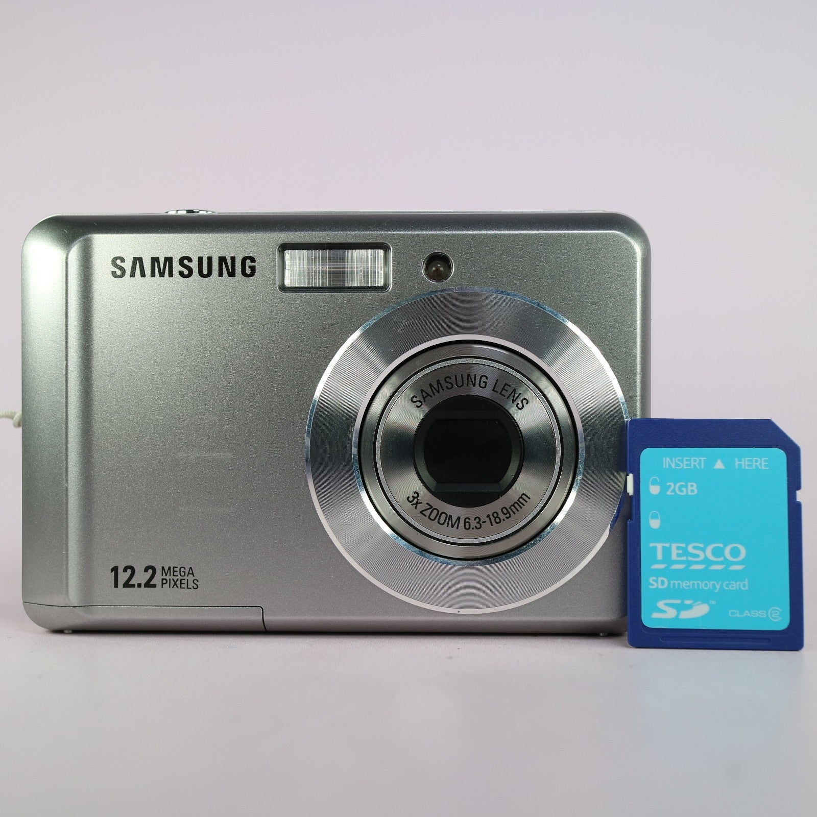 Samsung Digital Camera ES17 10.2MP Silver Tested