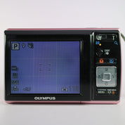 Olympus Digital Camera X-42 12.0MP Pink Tested