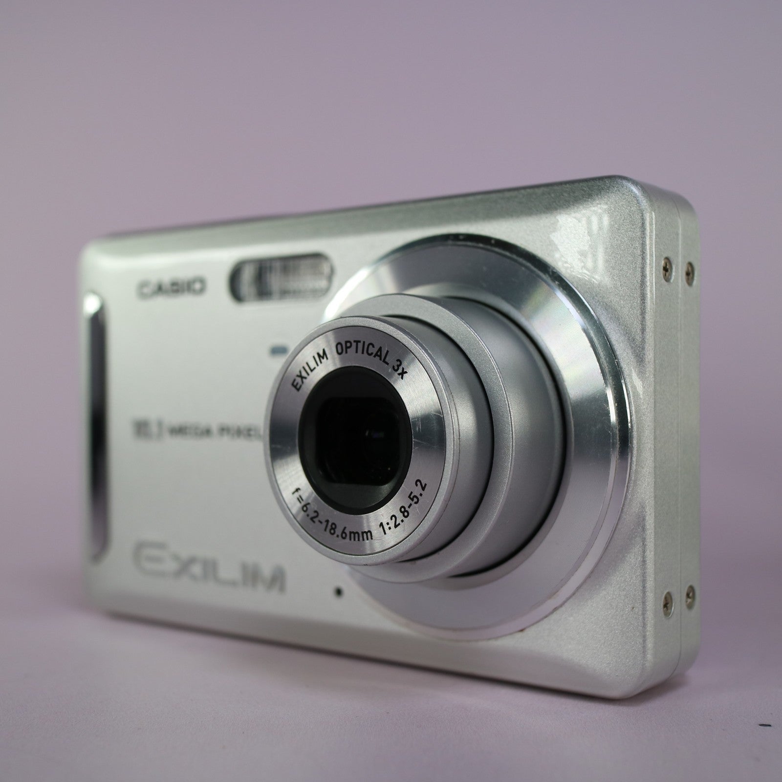 Casio Digital Camera Exilim EX-Z29 10.1MP Silver Tested Full Working Set