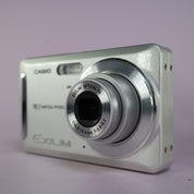 Casio Digital Camera Exilim EX-Z29 10.1MP Silver Tested Full Working Set