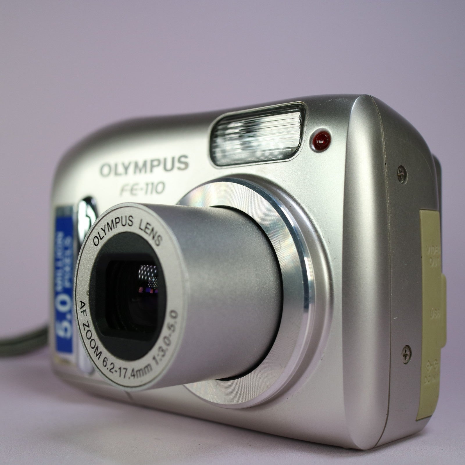 Olympus FE-110 5.0MP Compact Digital Camera Silver Tested