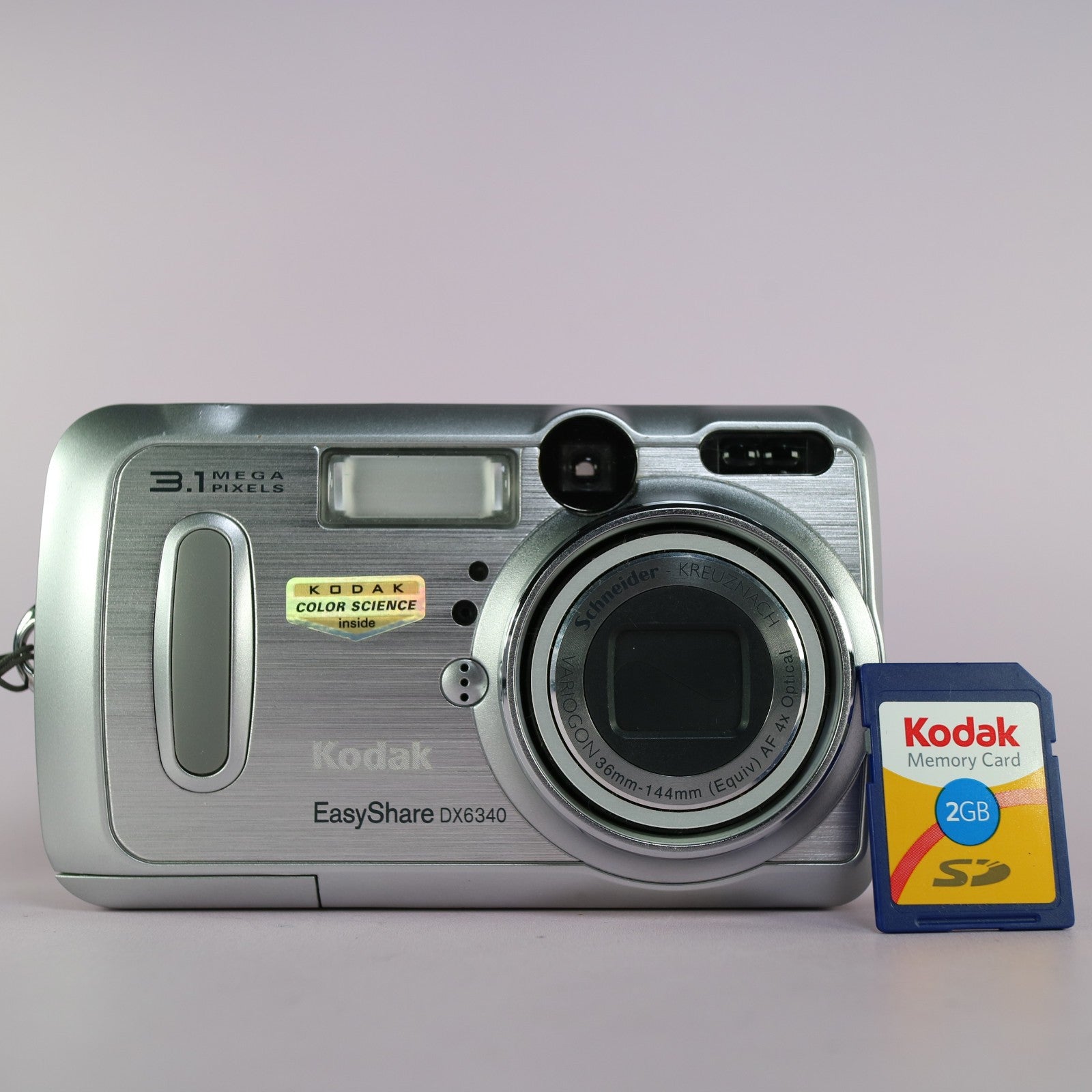 Kodak EasyShare DX6340 3.1MP Compact Digital Camera Silver Tested