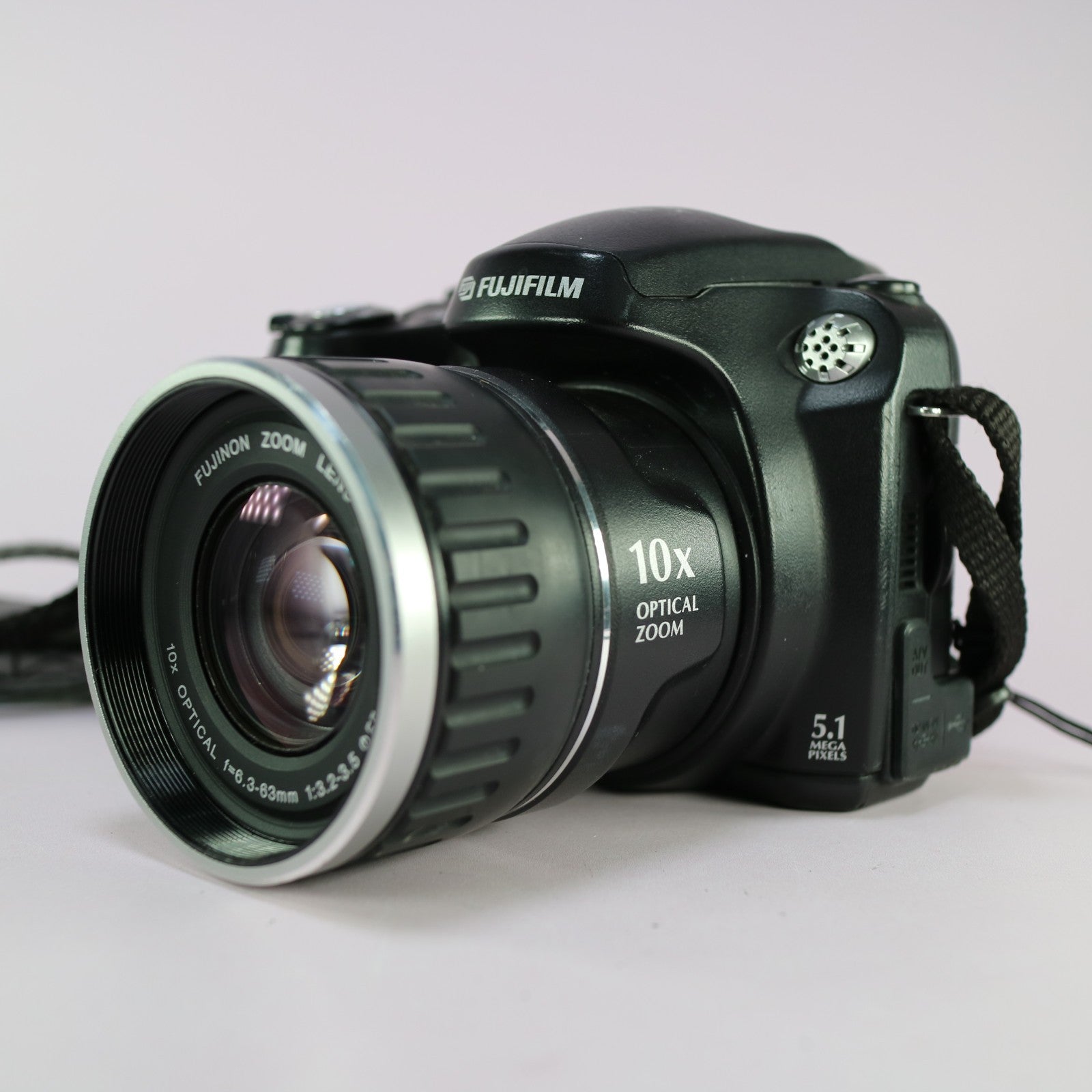 Fujifilm FinePix S5600 5.1MP Digital Bridge Camera Black Tested 10x Zoom