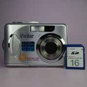 Vivitar Digital Camera Vivicam 5388 5.0MP Silver Tested