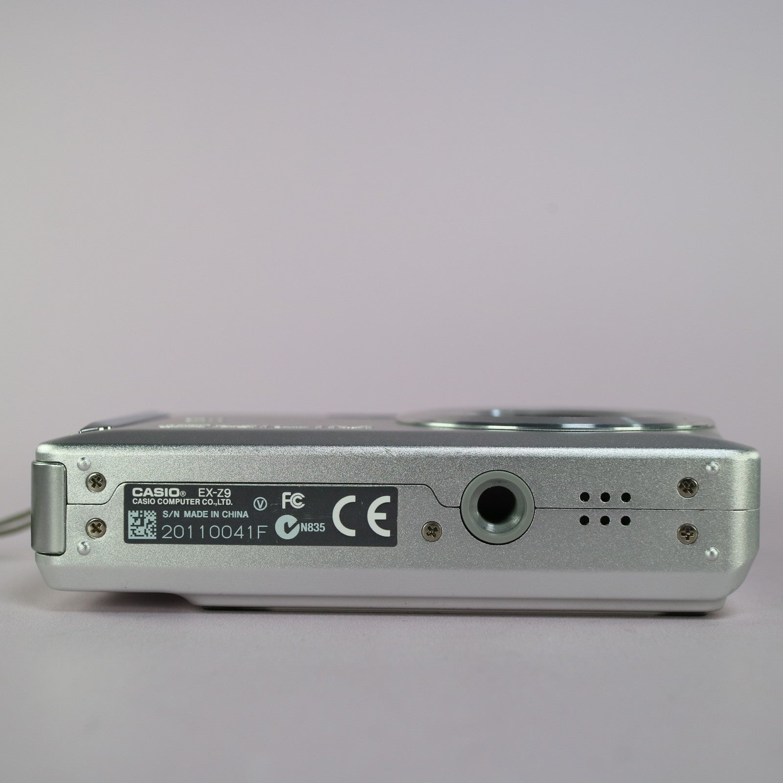 Casio Digital Camera Exilim EX-Z9 8.1MP Silver Tested