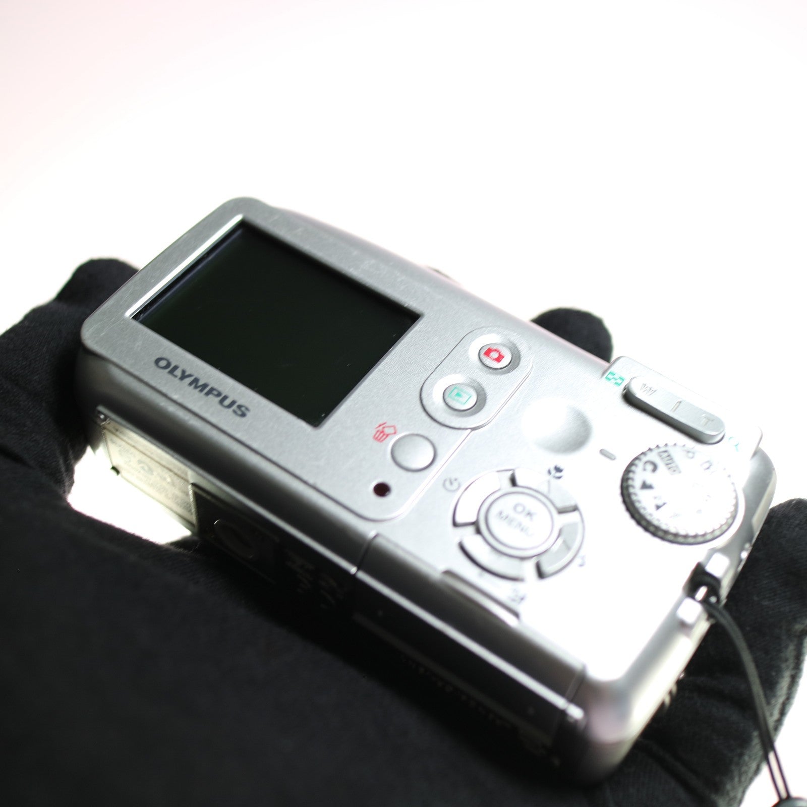 Olympus Digital Camera Camedia C-480 Zoom 4.0MP Silver Tested