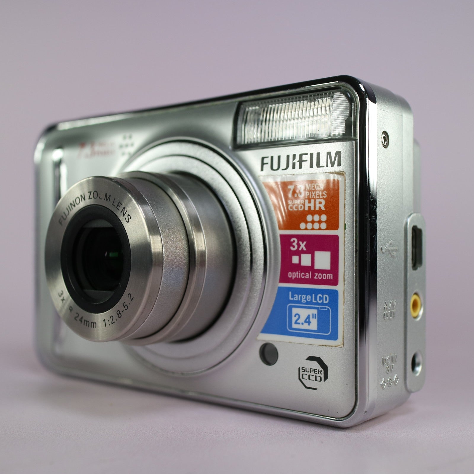 Fujifilm Digital Camera FinePix A700 7.3MP Silver Tested