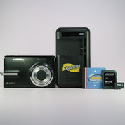 Kodak Digital Camera EasyShare M893 IS 8.1MP Black Tested Full Working Set