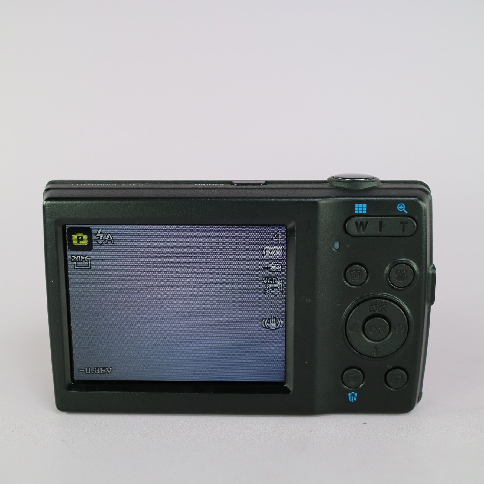 Praktica Luxmedia Z250 20.0MP Digital Camera Black Tested Full Working Set