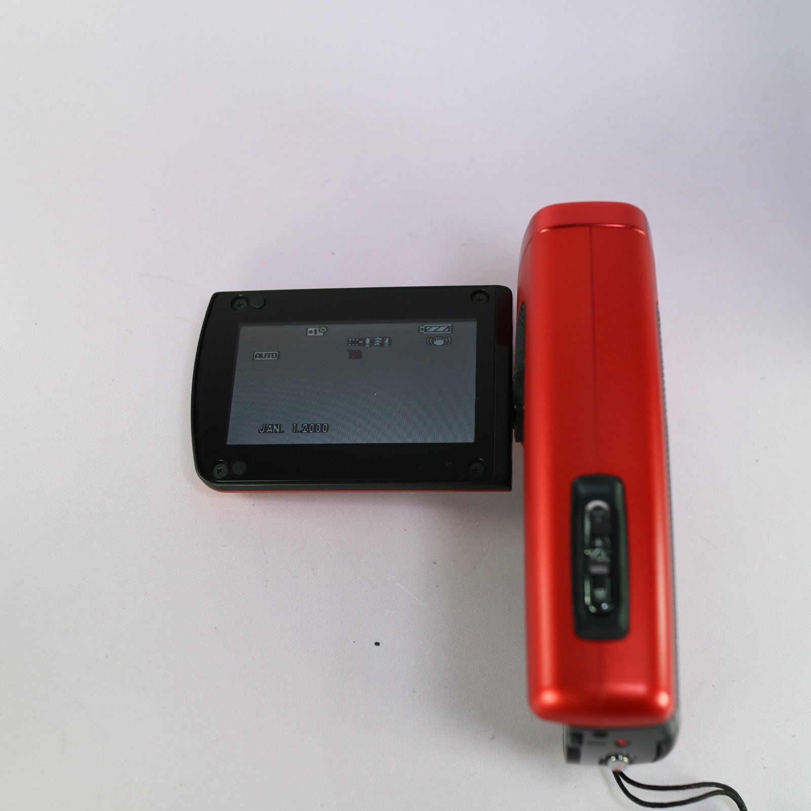 Panasonic SDR-SW20 12.0MP Compact Underwater Camcorder Red Tested Full Set