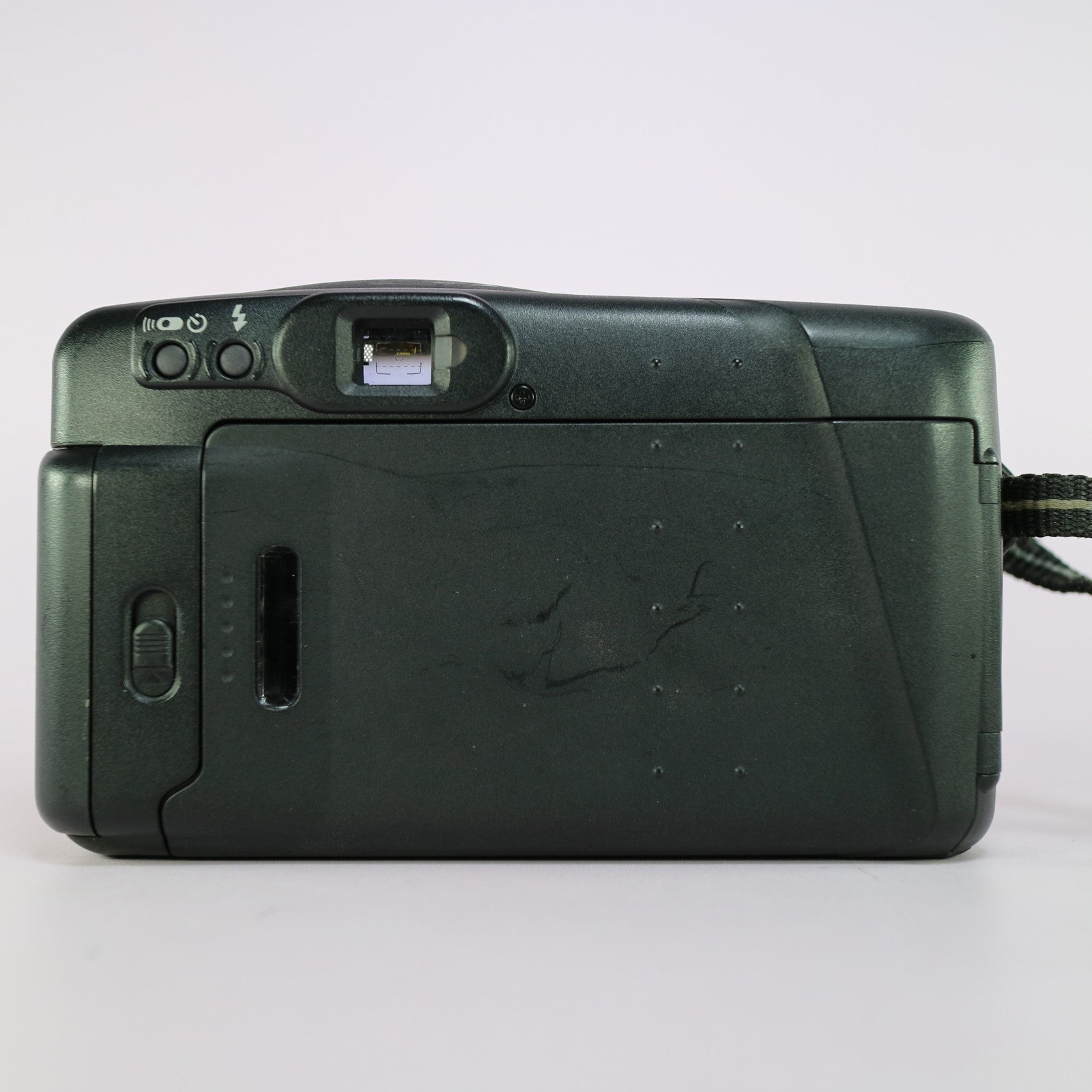 Fujifilm DL-270 Zoom 35mm Film Point and Shoot Camera Black Tested