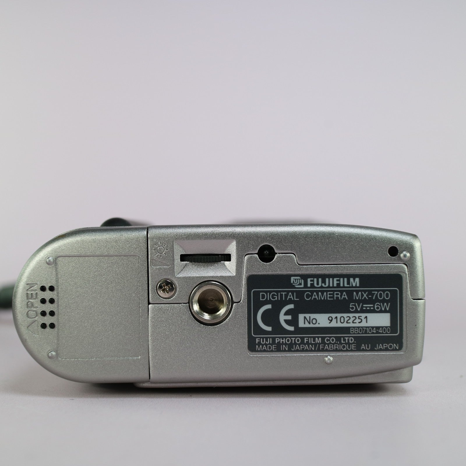 Fujifilm MX-700 1.5MP Compact Digital Camera Silver Tested With Smartmedia Card