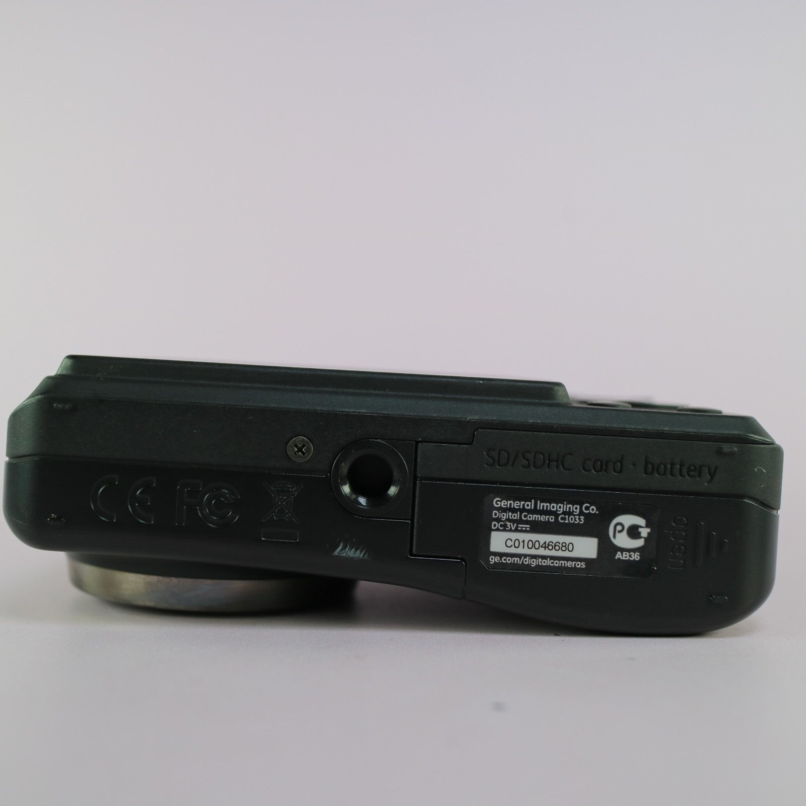 GE Digital Camera C1033 10.1MP General Electric Black Tested
