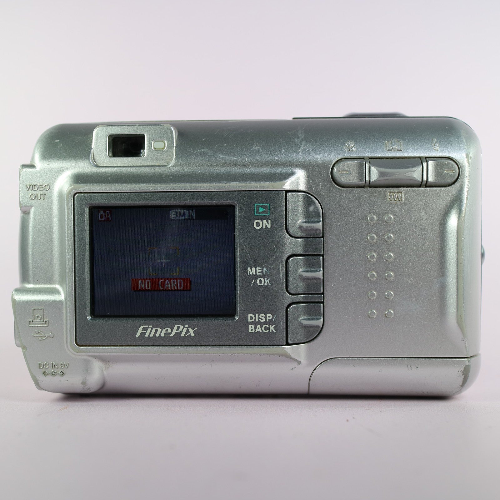 Fujifilm Digital Camera FinePix A330 3.2MP Silver Tested