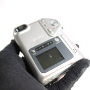 Fujifilm Digital Camera FinePix F601 3.1MP Silver Tested W/ Battery + Charger