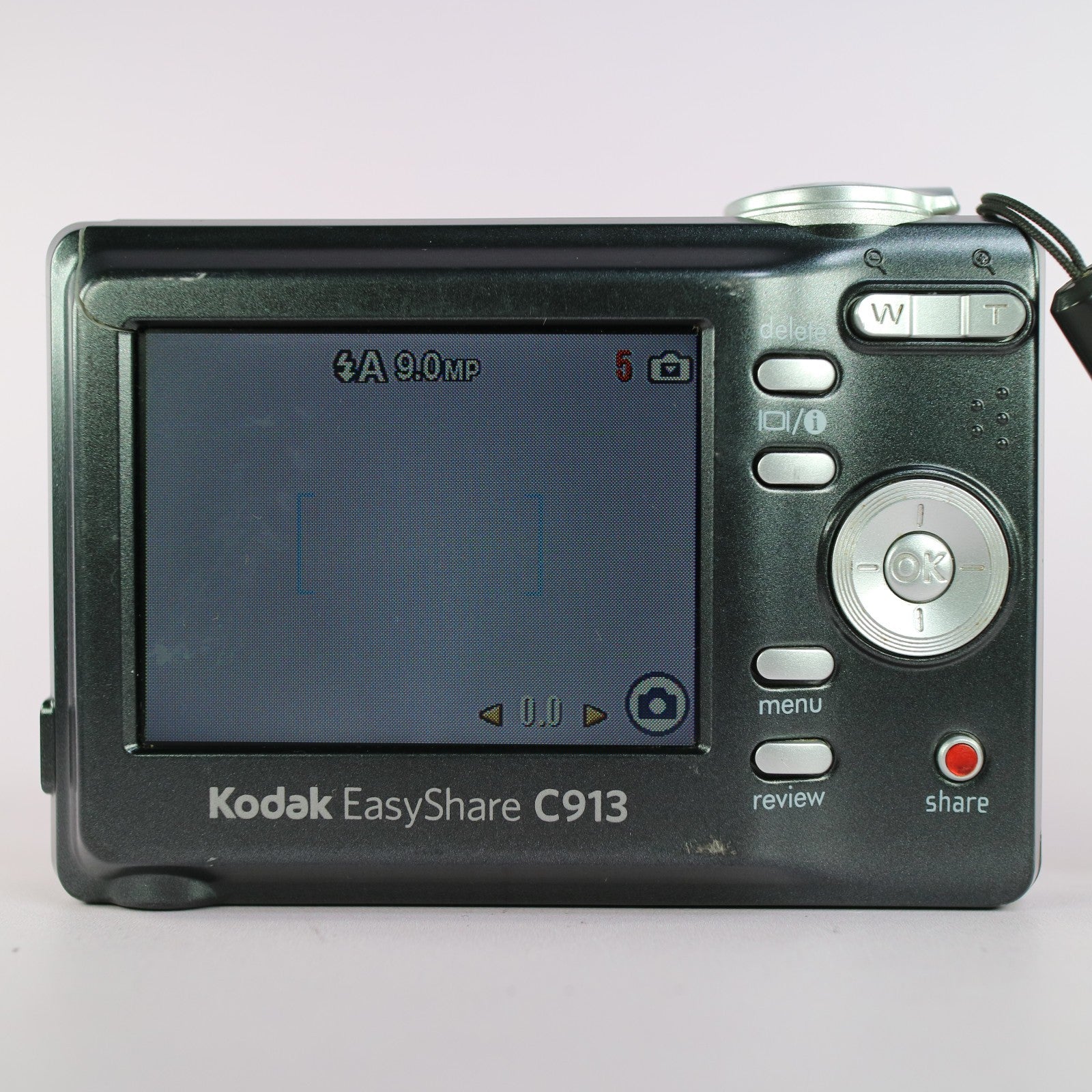 Kodak Digital Camera EasyShare C913 9.0MP Black Tested