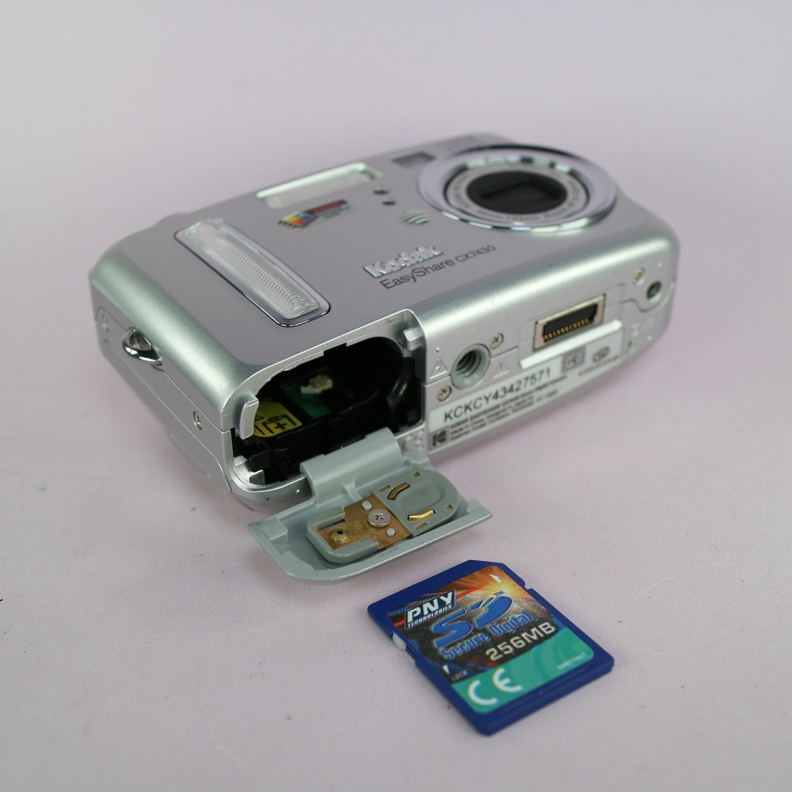Kodak Digital Camera EasyShare CX7430 4.0MP Silver Tested